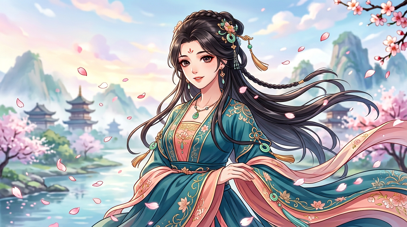 Chinese Anime portrait style